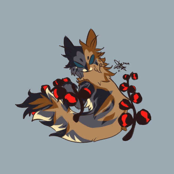 Custom slugcat design and drawing