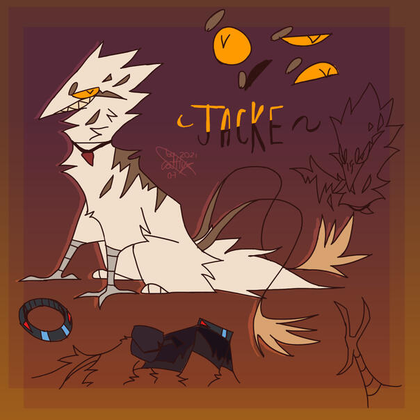 Creature design and ref sheet