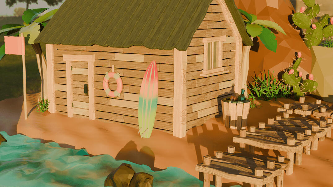 Texturing (Substance3DPainter) and Render (Blender), model belongs to Arianna Fedele (sketchfab)